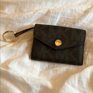 Small MK wallet, so nice for traveling!